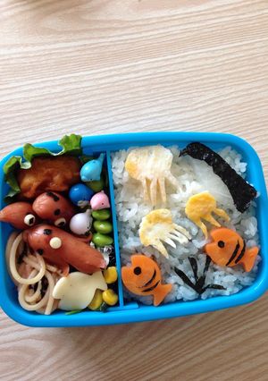 水族館に遠足に行く息子へ〜♡-レシピのメイン写真
