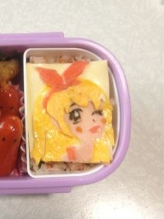 アイカツ!星宮いちごキャラ弁-レシピのメイン写真