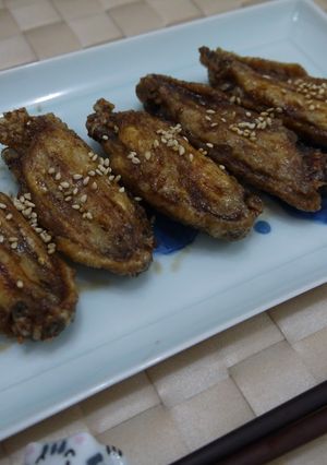 素材屋風☆名古屋名物手羽先の唐揚げ-レシピのメイン写真