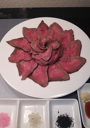 【松橋】トリュフ塩で食べるローストビーフ-レシピのメイン写真