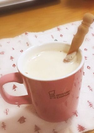 はちみつきなこのホットミルク。-レシピのメイン写真