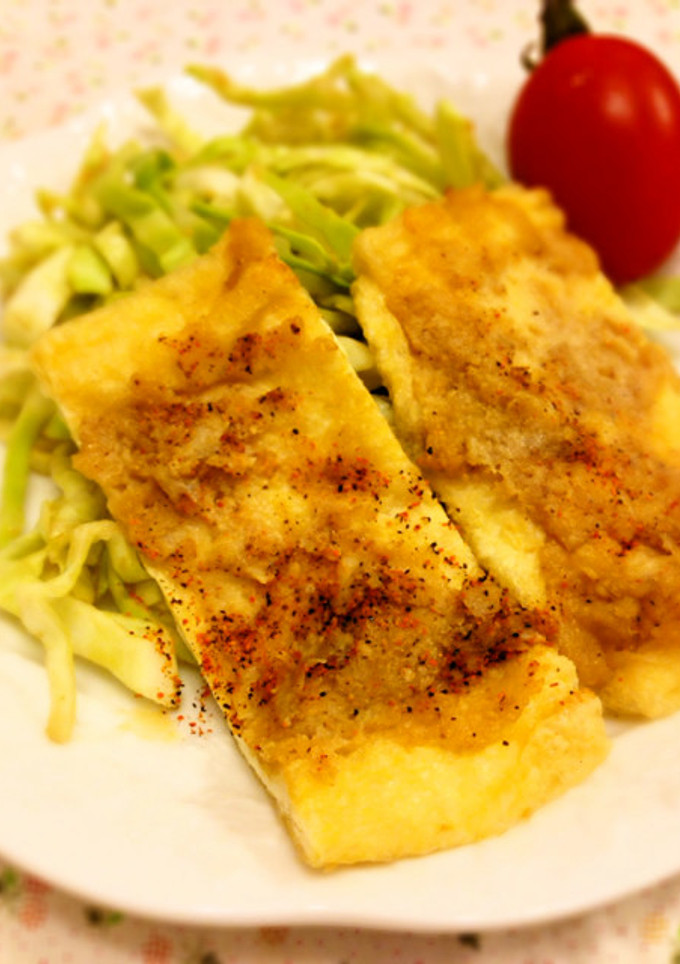油揚げを白みそとマヨで焼いてみた-レシピのメイン写真