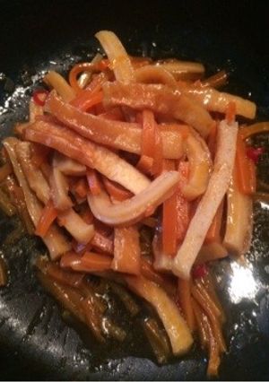 きんぴら竹輪-レシピのメイン写真