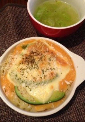 簡単！クリームうどんグラタン！-レシピのメイン写真