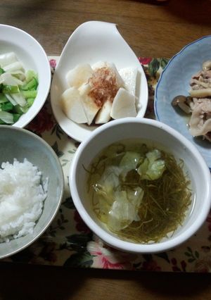 パパだけ留守番の簡単夕食メニュー-レシピのメイン写真