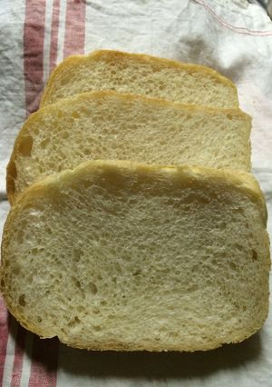粉の味を楽しむためのシンプル食パン♪-レシピのメイン写真