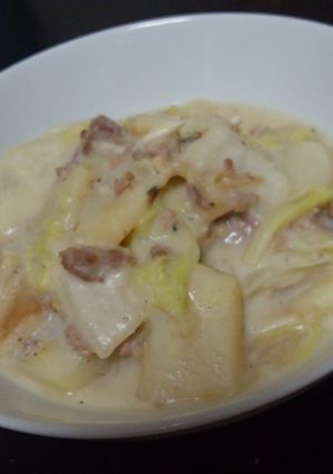 ☆じゃがいもと白菜と豚肉のクリーム煮☆-レシピのメイン写真