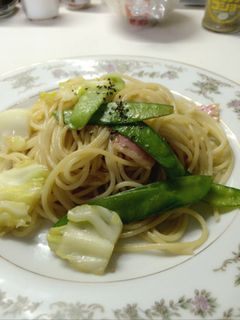 春野菜の和風パスタ-レシピのメイン写真