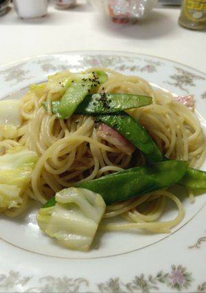 春野菜の和風パスタ-レシピのメイン写真