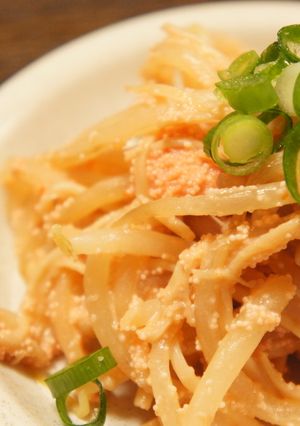 もやしとえのきの明太炒め-レシピのメイン写真