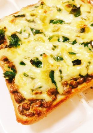 和風ピザトースト-レシピのメイン写真