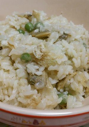 あさりとグリーンピースの炊き込みご飯-レシピのメイン写真
