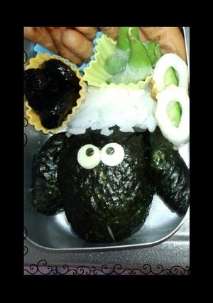 簡単ひつじのショーンキャラ弁☆-レシピのメイン写真