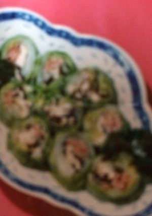 春キャベツの三色巻き-レシピのメイン写真