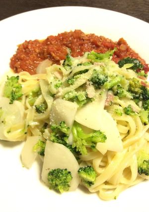 ブロッコリーとかぶのトマトパスタ-レシピのメイン写真