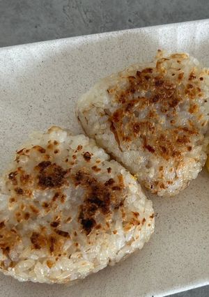 冷めても美味しい！焼きおにぎり-レシピのメイン写真