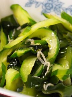 きゅうりとわかめの酢の物-レシピのメイン写真