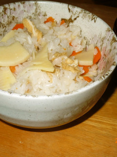 筍の、炊き込みご飯-レシピのメイン写真