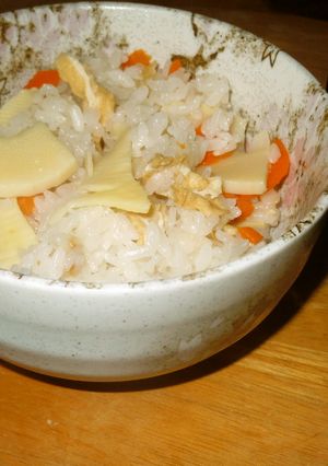 筍の、炊き込みご飯-レシピのメイン写真