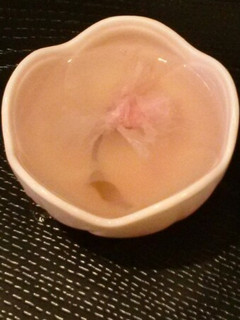さくら咲く寒天-レシピのメイン写真