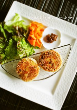 おから和風焼きコロッケ-レシピのメイン写真