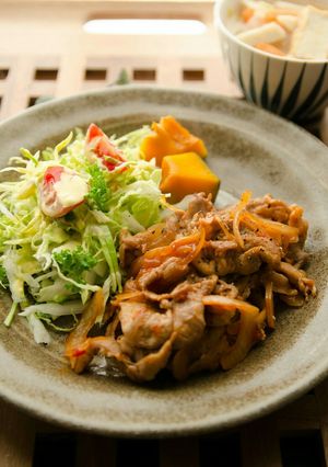 m薄切り肉で♪和風ポークチャップ-レシピのメイン写真