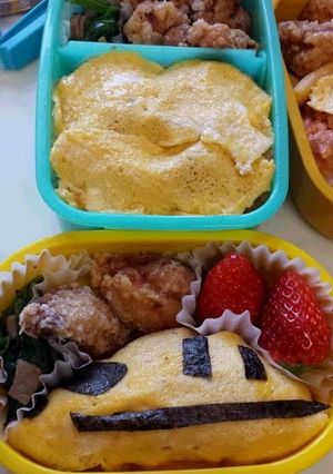 キャラ弁＊ドクターイエロー-レシピのメイン写真