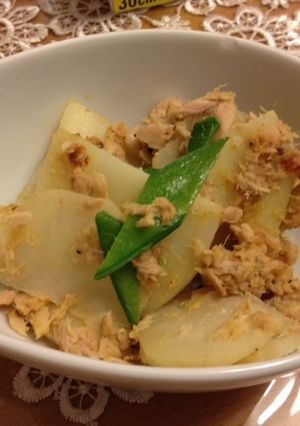 じゃがいもとツナのカレー炒め-レシピのメイン写真