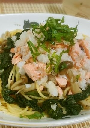 *鮭と大根おろしのさっぱり和風パスタ*-レシピのメイン写真
