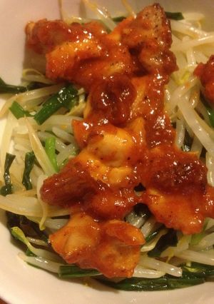 チキンのコチジャン丼-レシピのメイン写真