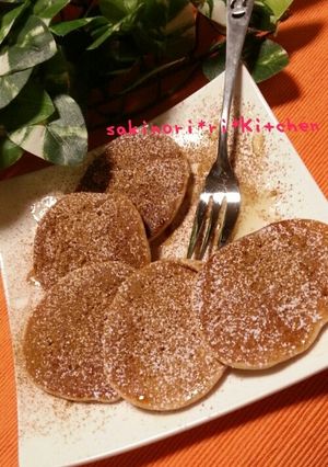 おからパウダーとアイスのパンケーキ-レシピのメイン写真