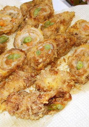 冷めても美味しい！豚バラ野菜巻き-レシピのメイン写真