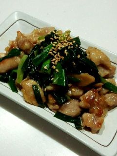 簡単とろり♡鶏肉と分葱の生姜醤油炒め☆-レシピのメイン写真