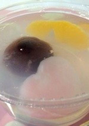カップあんみつ寒天ゼリー-レシピのメイン写真