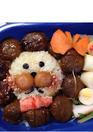 キャラ弁☆ポンデライオン-レシピのメイン写真