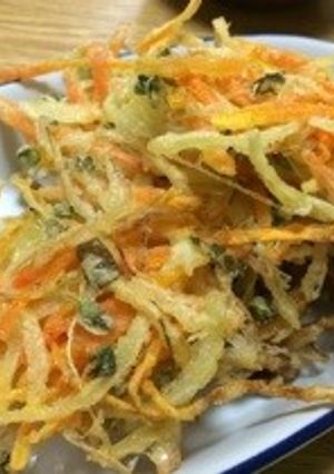 *簡単!かき揚げ*-レシピのメイン写真