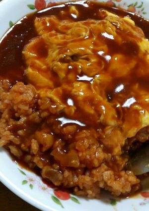 オムハヤシ-レシピのメイン写真