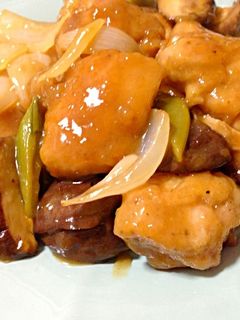 揚げない!フライパンで黒酢の酢鶏♪-レシピのメイン写真