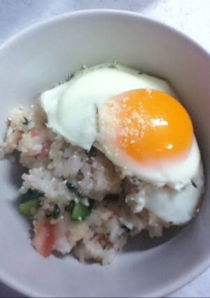 中学生が作る簡単炒飯-レシピのメイン写真