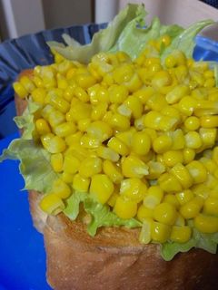 スーパースイートバターコーントースト♡-レシピのメイン写真