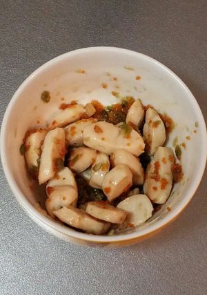 簡単 おつまみ　とりわさ-レシピのメイン写真