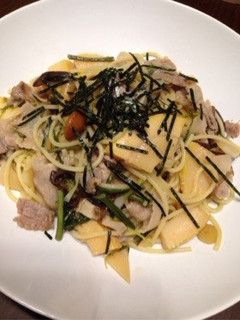 春の和風パスタ-レシピのメイン写真