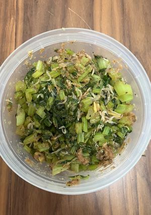 蕪の葉としらすの炒め物　常備菜-レシピのメイン写真