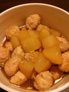大根と鶏だんごの煮物-レシピのメイン写真