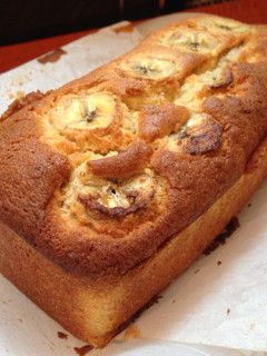 バナナ丸ごとパウンドケーキ-レシピのメイン写真