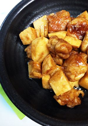 鶏もも肉と筍の簡単ぷりぷり炒め☆-レシピのメイン写真