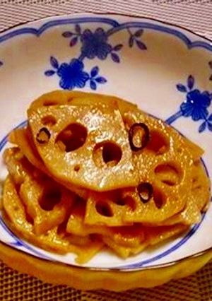 【常備菜】れんこんの黒酢きんぴら♡-レシピのメイン写真