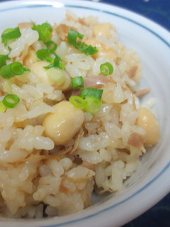 なめ茸とツナ缶の簡単炊き込みご飯♪-レシピのメイン写真