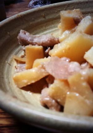竹の子の味噌煮-レシピのメイン写真