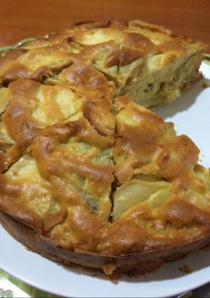 ゴロゴロさつまいもリンゴケーキ-レシピのメイン写真